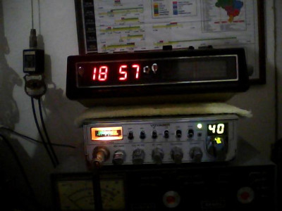 Radio Voyager vr-11.10.40. mertros 50w conservado — Miniatura 2