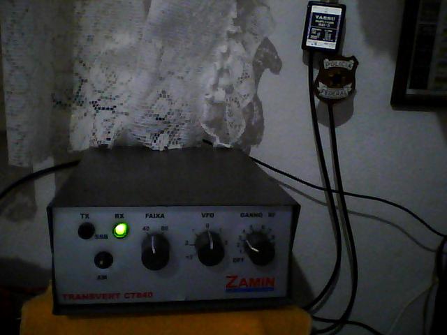 Transverte Zamin ct-840 40 e 80 metros 80w conservado.