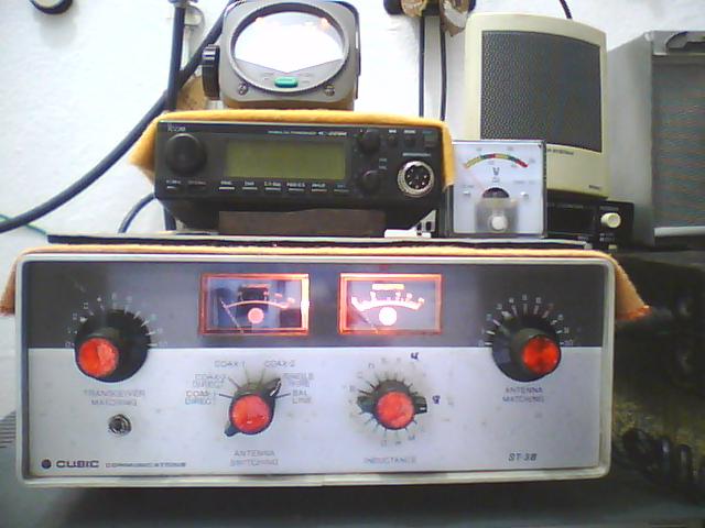antena tuner cubic st.3b.manual americano raro... — Foto 1