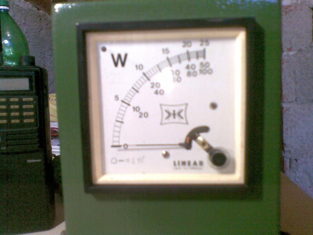 Wattimetro profissional.
