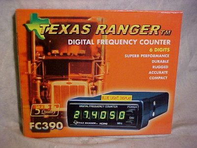 Compro frequencímetro Texas Ranger FC-390