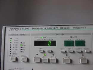 Vendo Analisador de Transmissão Digital Anritsu ME520B - R$ 2.000,00 — Foto 2
