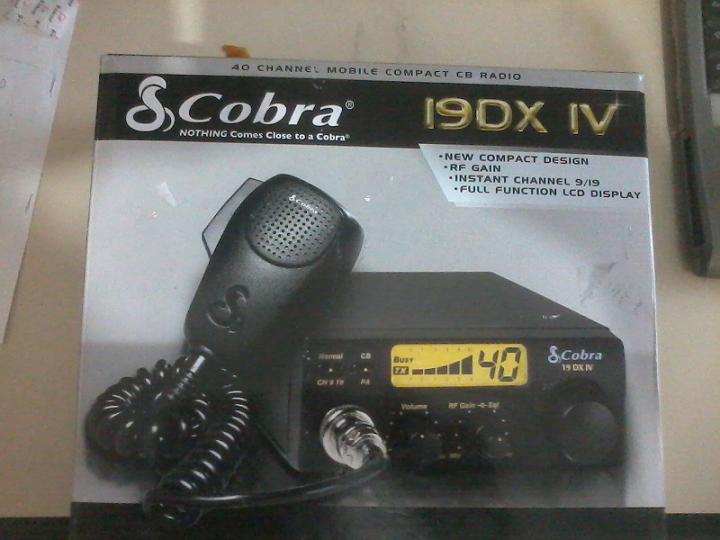 Cobra 19DX IV 40 CANAIS NA CAIXA ZERADO