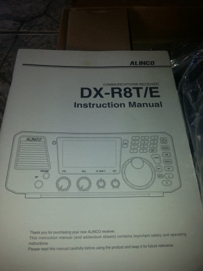 Receptor ALINCO DX-R8T - R$1.700,00 — Miniatura 2