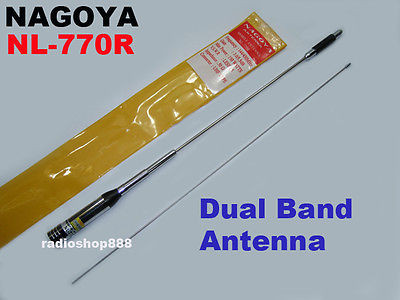 ANTENA NAGOYA COMPLETA VHF/UHF+NAGOYA MOUNT+CABO E CONECTORES = 350,00 REAIS. — Miniatura 1
