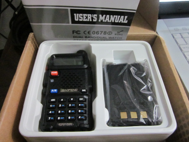 BAIXOU BAOFENG UVR5 NOVO 160,00+FRETE — Foto 2