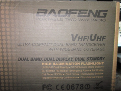 BAIXOU BAOFENG UVR5 NOVO 160,00+FRETE — Miniatura 3