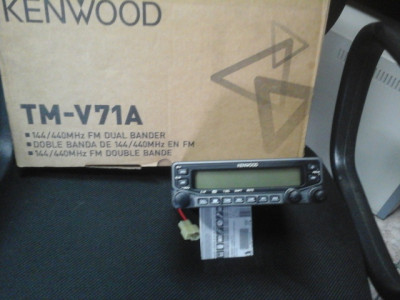 radio kenwood tm-v71A dual novo R1750,00