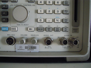 Monitor de serviço para reparo em rádios HF e PX — Foto 3