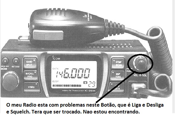Procuro Radio  ICOM IC 281H — Foto 1