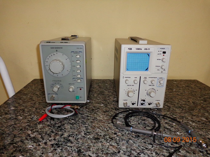 Vendo ou troco gerador de áudio e osciloscópio — Foto 1