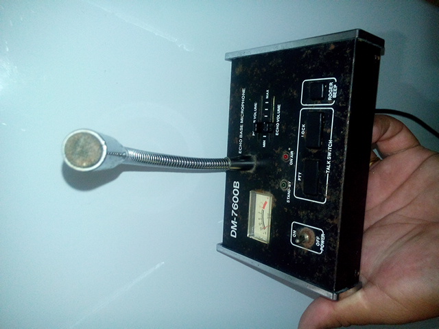 MIC de Mesa com Echo DM-76000B VOYAGE ***RARIDADE*** — Foto 1