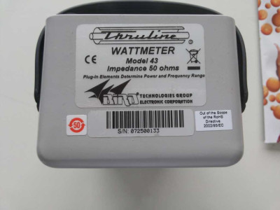 wattimetro bird 43 — Miniatura 3