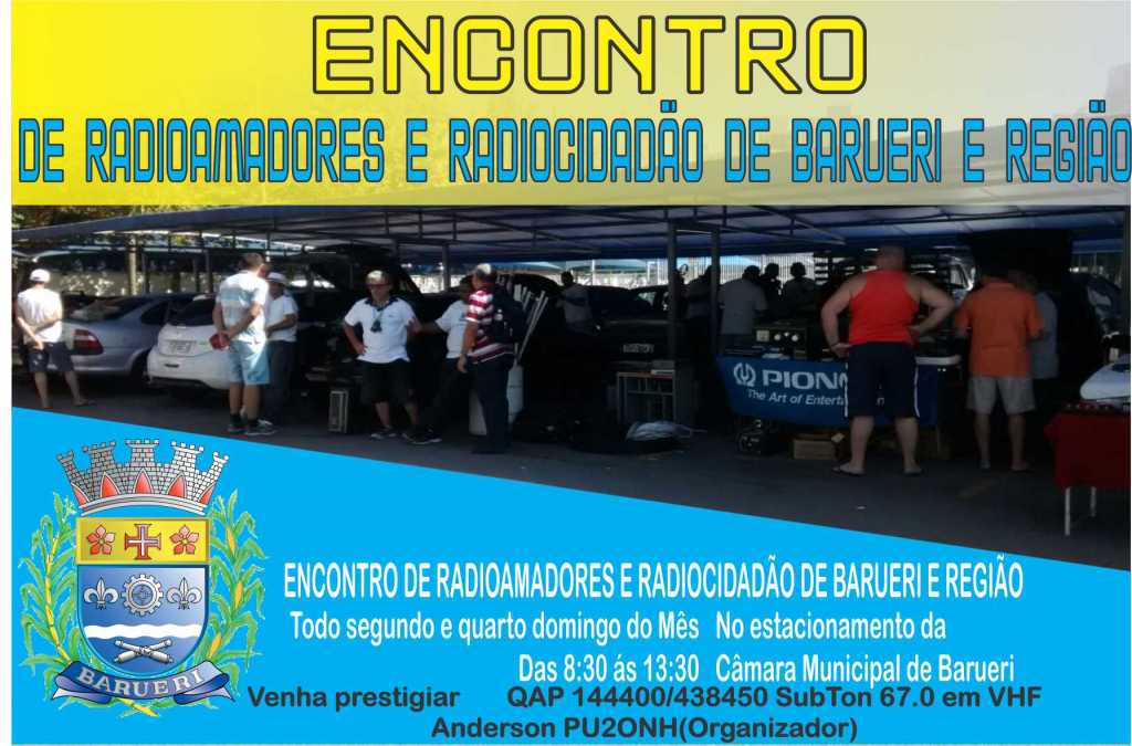 Encontro de Radioamadores e Radiocidadao de Barueri e Região — Foto 1