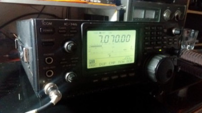 icom ic 746 pro revisado