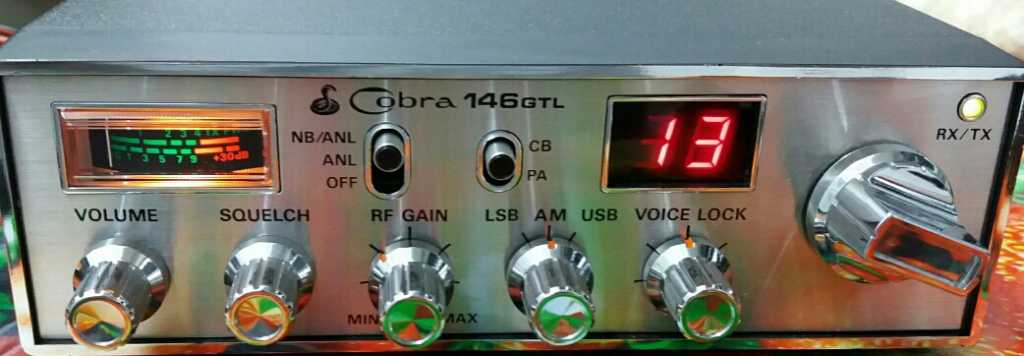 Rádio PX COBRA 146 GTL. — Foto 1