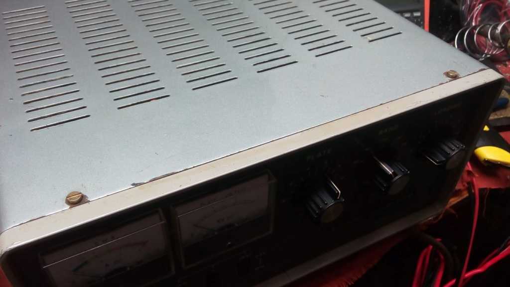 Linear Yaesu FL2100B com válvulas Gi7b — Foto 2