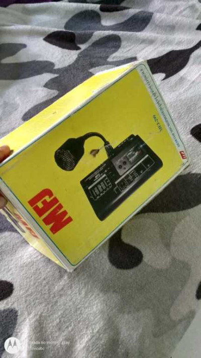 MFJ-299 microfone de ganho  de mesa com equalizador e compressor — Miniatura 3