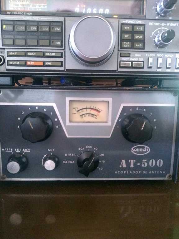 Rádio TS 440 s e acoplador soundy — Foto 1