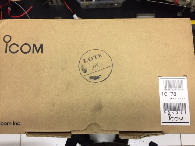 HF ICOM IC-78 NOVO NA CAIXA — Foto 2