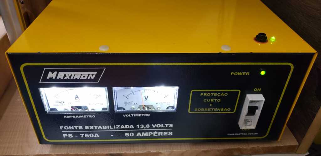 Fonte Maxtron PS-750 / 50 AMPERES