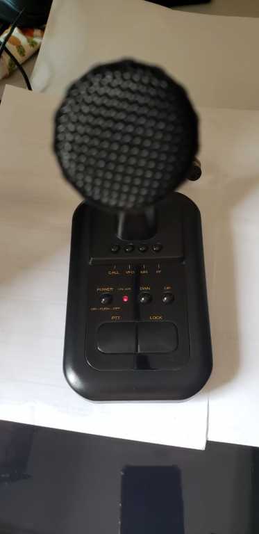 MICROFONE PEDESTAL AMPLIFICADO PARA YAESU/ICOM/KENWOOD/PX