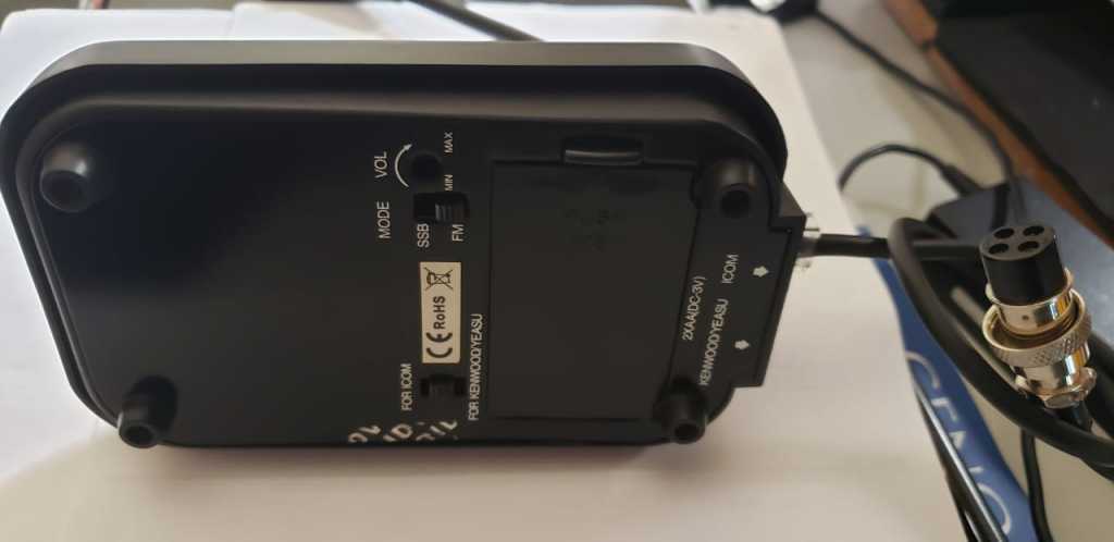 MICROFONE PEDESTAL AMPLIFICADO PARA YAESU/ICOM/KENWOOD/PX — Foto 2