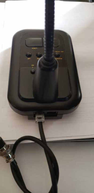 MICROFONE PEDESTAL AMPLIFICADO PARA YAESU/ICOM/KENWOOD/PX — Miniatura 3