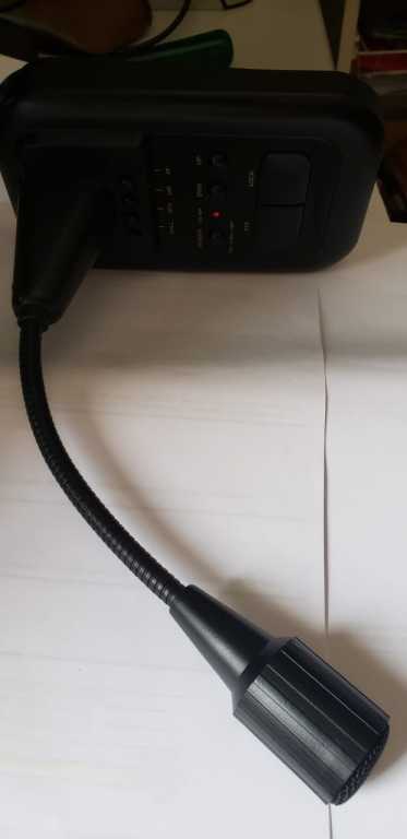 MICROFONE PEDESTAL AMPLIFICADO PARA YAESU/ICOM/KENWOOD/PX — Foto 5