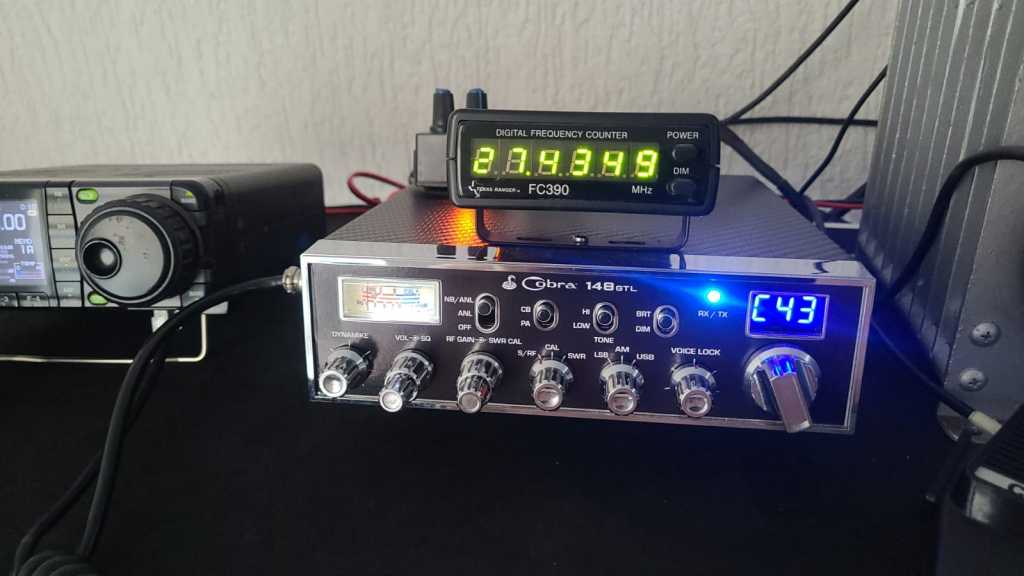 Cobra 148GTL completo, BIP - ECO - Frequencimentro. — Foto 2