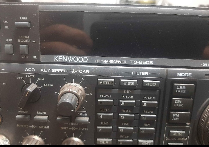 Kenwood TS 850 com fonte Kenwood 50 — Foto 1