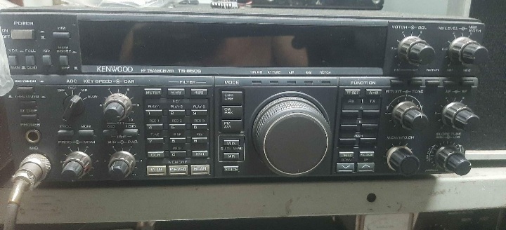 Kenwood TS 850 com fonte Kenwood 50 — Foto 3