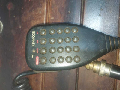 MICROFONE TM-241 KENWOOD VENDO 100 REAIS
