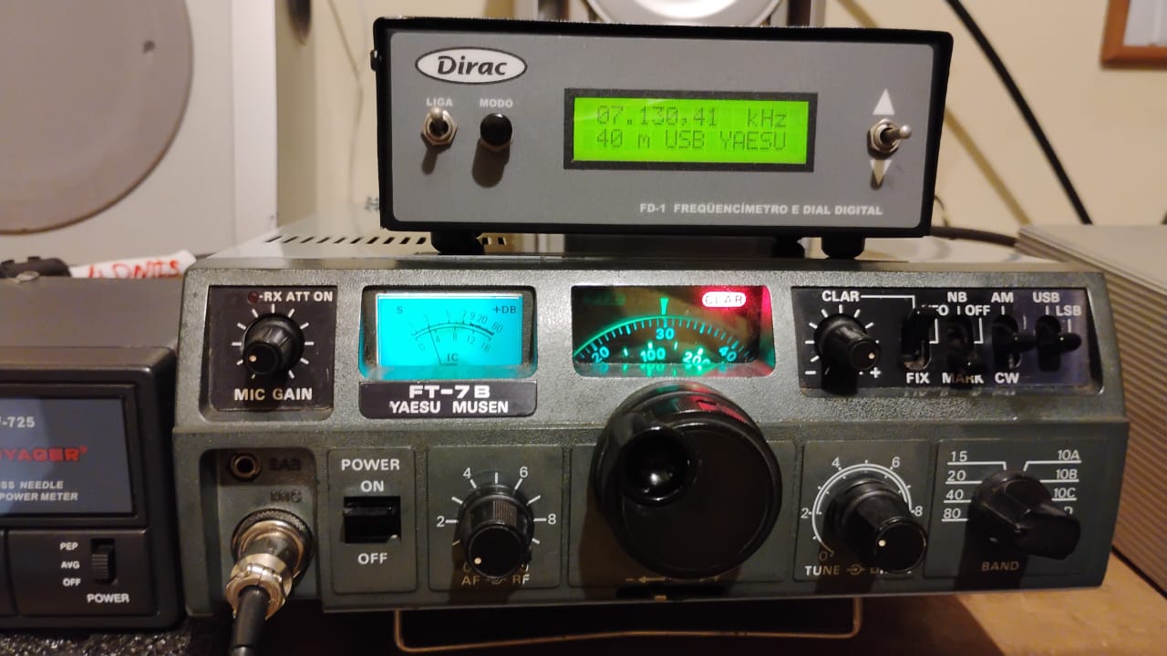 EU ESTOU COLOCANDO A VENDA UM TRANCEPTOR YAESU FT 7B ,RÁRIDADE #### — Foto 1