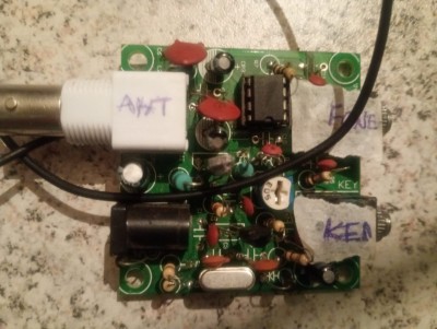Mini transceptor de CW 40m  — Miniatura 2